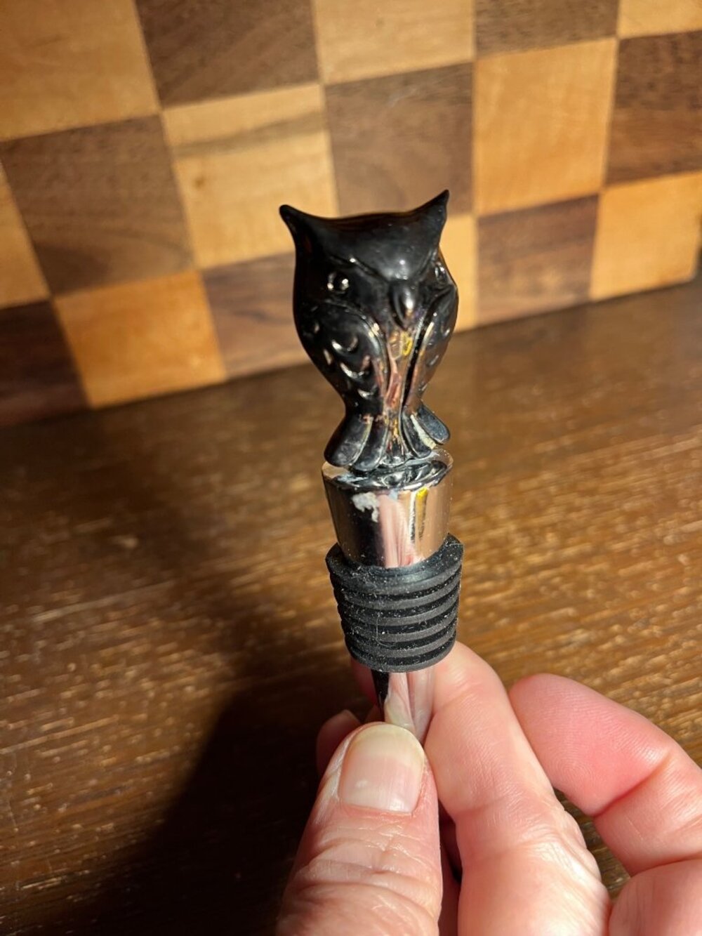 Owl Bottle Stopper A1207